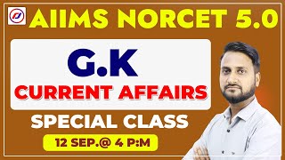NORCET-2023 | Current Affairs G.K | nursing live classes | Rj career point