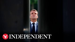 Live: Macron leads WW2 victory day commemoration in France