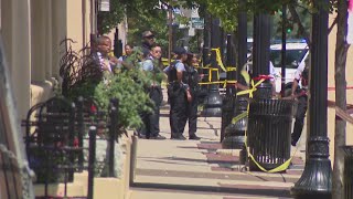 'Put the guns down:' Community activist speaks out after shooting outside funeral home