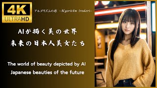 アルゴリズムの彩 -Algorithm Irodori- 「AIが描く美の世界：未来の日本人美女たち」