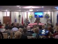 Hundreds of strangers attend homeless veteran's funeral