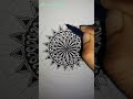 How to draw mandala art | satisfying | It's My Kirukals