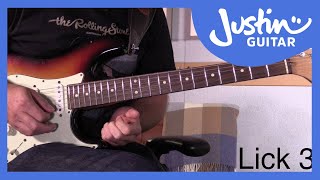 5 Licks & Concepts For Linking Pentatonic Blues Scales: Blues Lead Guitar Lesson Tutorial s2p11