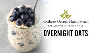 Overnight Oats - Bariatric Cooking Class