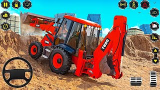 Real Construction Simulator 3D - Village Excavator JCB Games - Android Gameplay