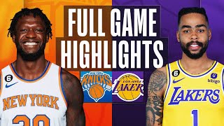 KNICKS at LAKERS | FULL GAME HIGHLIGHTS | March 12, 2023