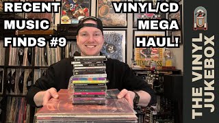 Recent Music Finds #9 - 13 Vinyl \u0026 18 CD Mega Haul - Rock, Metal, Jazz, Progressive