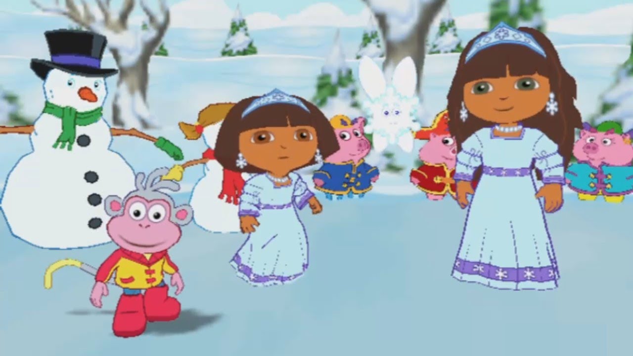 Dora - DORA SAVES THE SNOW PRINCESS (Watchkreen Style) - YouTube