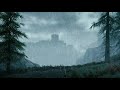 skyrim thunderstorm ambiance rain thunder white noise