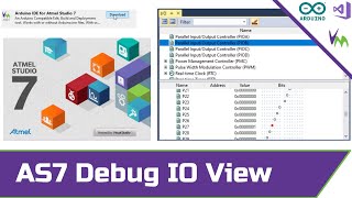 Debug IO View for Arduino Projects in Atmel Studio