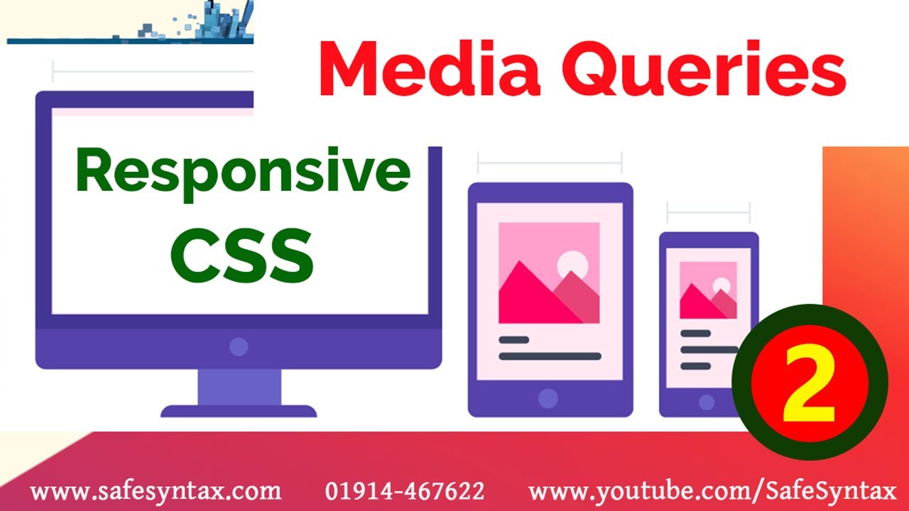 Responsive Design Or Media Queries #2 - YouTube