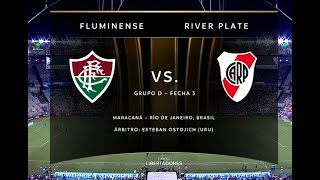 Fluminense Vs River Plate (5-1) Fecha 3 Copa Libertadores 2023 - Transmisión completa