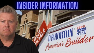 Housing Insider Drops Bombshell About DR Horton And Home Prices