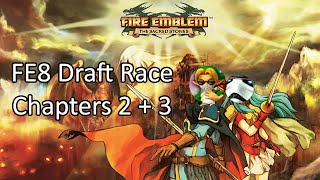 Fire Emblem: Sacred Stones Draft Race Highlights Ch. 2 + 3