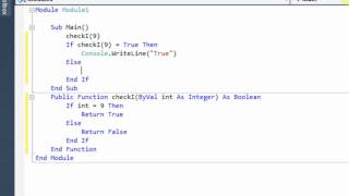 Visual Basic 2008/2010 VB.NET: Functions