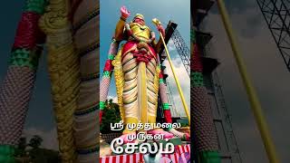 sri muthumalai temple@Salem highest lord Murugan statue