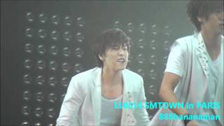 [fancam] 110610 SMTOWN in Paris  Super Junior  『A Man In Love』 Forcus Sungmin