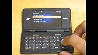 How to erase / reset Kyocera Sanyo Innuendo personal data and phone settings