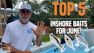 Top 5 Inshore Baits for June! | Flats Class YouTube