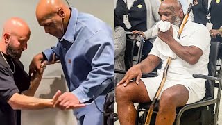 Mike Tyson SUFFERS HEALTH SCARE ahead of Jake Paul Fight during IN-FLIGHT MEDICA