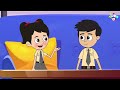 homemade vs domino s pizza food challenge animated stories english cartoon puntoon kids