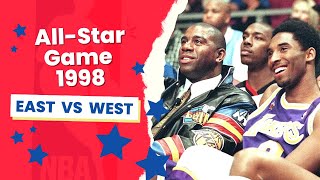 NBA All-Star Game 1998, Full Game, East vs. West (RUS)
