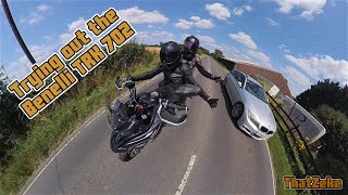 Me and Titch ride the Benelli TRK 702