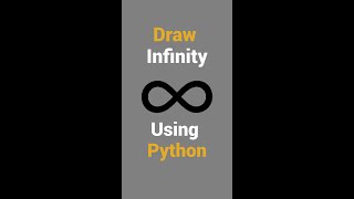 INFINITY ♾️ Using Python Turtle