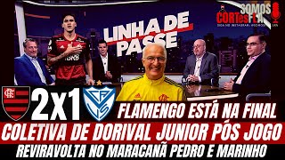 FLAMENGO 2X1 VELEZ | AO VIVO MARACANÃ | TORCIDA FAZ FESTA COLETIVA DE DORIVAL PEDRO SELEÇÃO E+