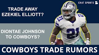 WILD Cowboys Trade Rumors On Dumping Ezekiel Elliott And Getting Diontae Johnson From Steelers?