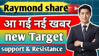 raymond share latest news today/ raymond share news/ full analysis/ next Target tomorrow/ price