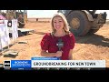 construction begins for new sacramento county town