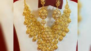 Kuwait imported collections jewellery set