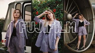 Behind the scenes with my fuji xt20 from my portrait photoshoot