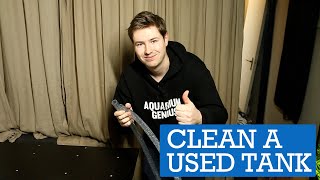 How to Clean a Used Fish Tank