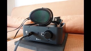 HiFiMan Jade II Electrostatic Headphone and Amplifier unboxing - By TotallydubbedHD