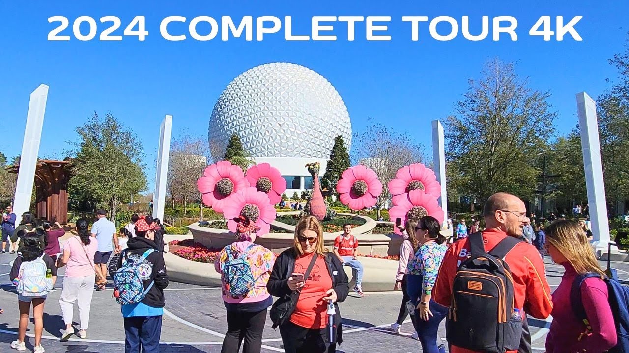 EPCOT Feb 2024 Complete Tour & Walkthrough [4K] | Walt Disney World ...