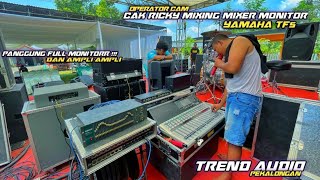 CAK RICKY mixing monitor panggung YAMAHA TF5 | Trend audio pekalongan