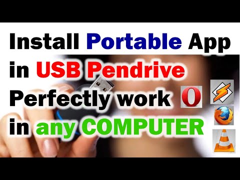 Install Portable Applications in USB Pen Drive, Just Plug n Play in Any computer