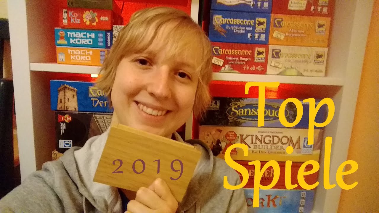 Meine Top Spiele 2019 - Meistgespielte Gesellschaftsspiele - YouTube