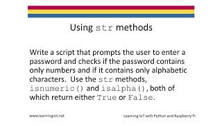 The if statement in Python: Learning IoT with Python and Raspberry Pi