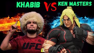 UFC 4 | Khabib Nurmagomedov vs. Ken Masters | EA sports UFC 4 (Street Fighter)