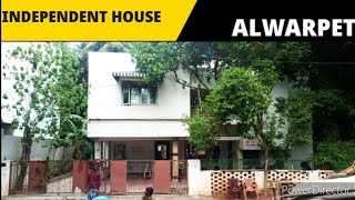 PID 58/INDEPENDENT HOUSE 5 BHK FOR SALE*3600 SQFT*ALWARPET