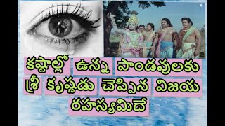 కష్టాలు , బాధలు ఎదురైనప్పుడు మన ఆలోచన ఎలా ఉండాలి ?| Motivational Videos | Mahabharatam | Sri Krishna