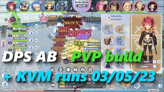 DPS AB - PVP Build + KVM 05th march, 23 | rox | Ragnarok X: Next Generation