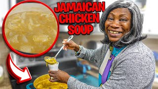 How To Make Authentic Jamaican Chicken Soup |Mama Joan’s House|