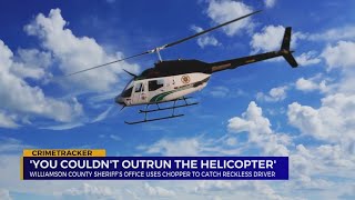 Williamson County, TN Sheriff's Office uses helicopter to find driver