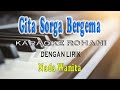 GITA SORGA BERGEMA ll KARAOKE NATAL ll CHRISTMAS SONG ll NADA WANITA C=DO