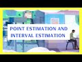 Point Estimation and Interval estimation statistics