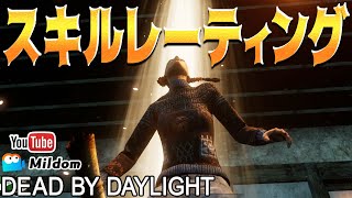 【DbD】スキルレーティングきた森【デッドバイデイライト】ミルダム同時生放送